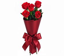 Букет 5 Красных роз Эдлесс Лав в Вишневогорске