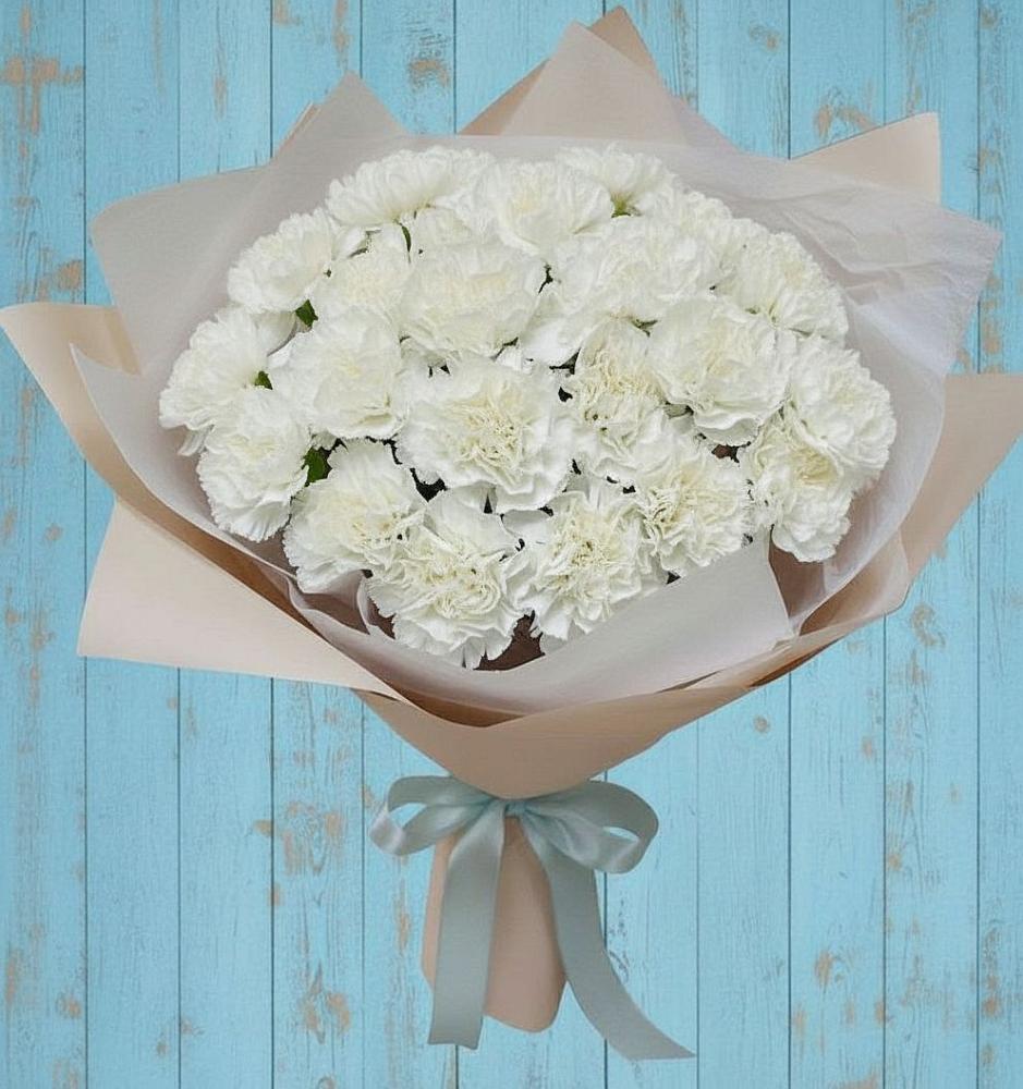 Букет цветов из: Гвоздики в Вишневогорске