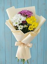Букет цветов из:  Хризантемы в Вишневогорске