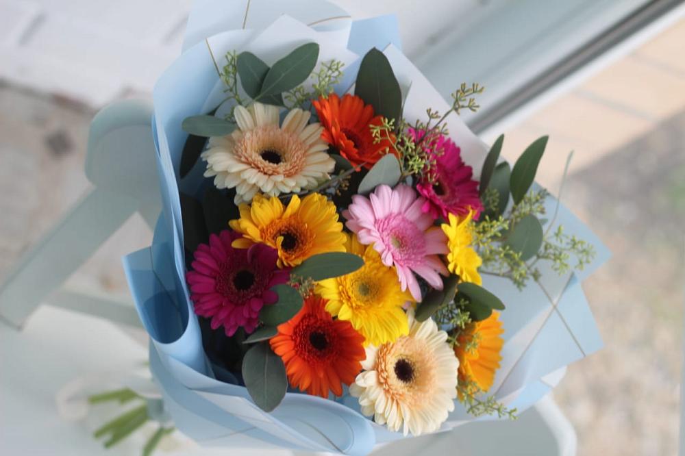 Букет цветов из: Герберы в Вишневогорске