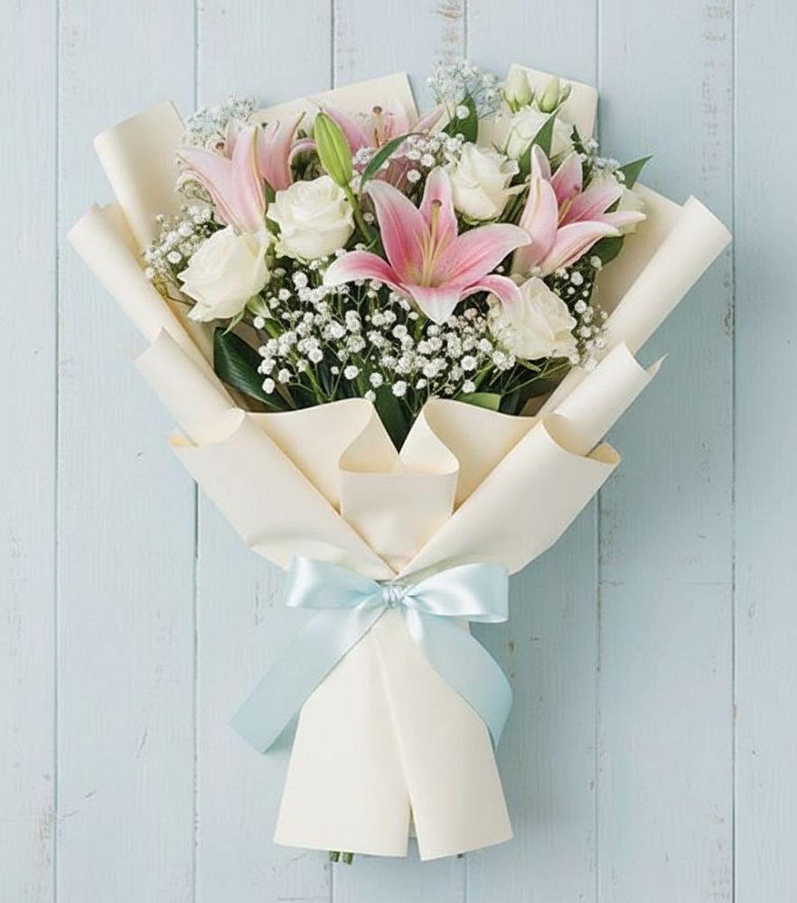 Букет цветов из: Лилии в Вишневогорске