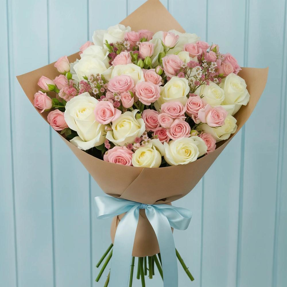 Букет цветов из: Розы в Вишневогорске