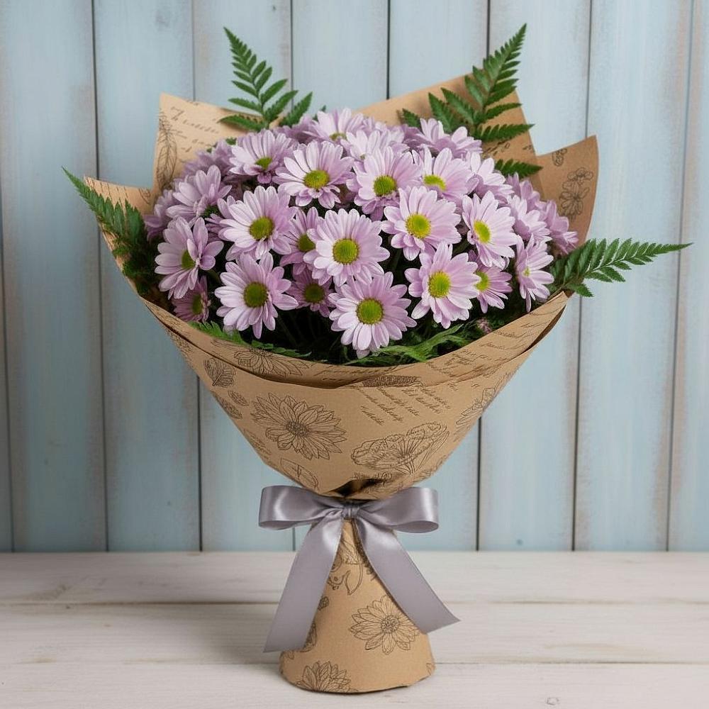 Букет цветов из: Хризантемы в Вишневогорске