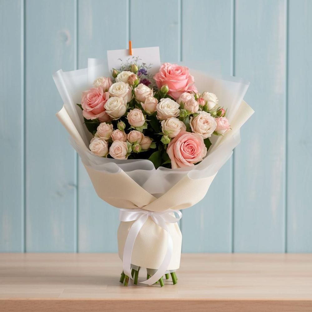 Букет цветов из: Розы в Вишневогорске