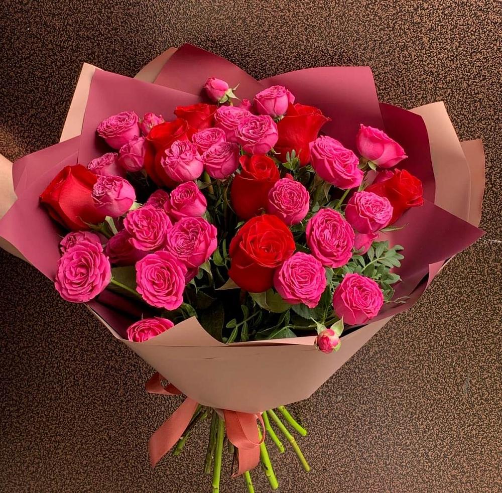 Букет В объятьях нежности в Вишневогорске