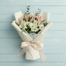 Букет цветов из:  Альстромерии в Вишневогорске