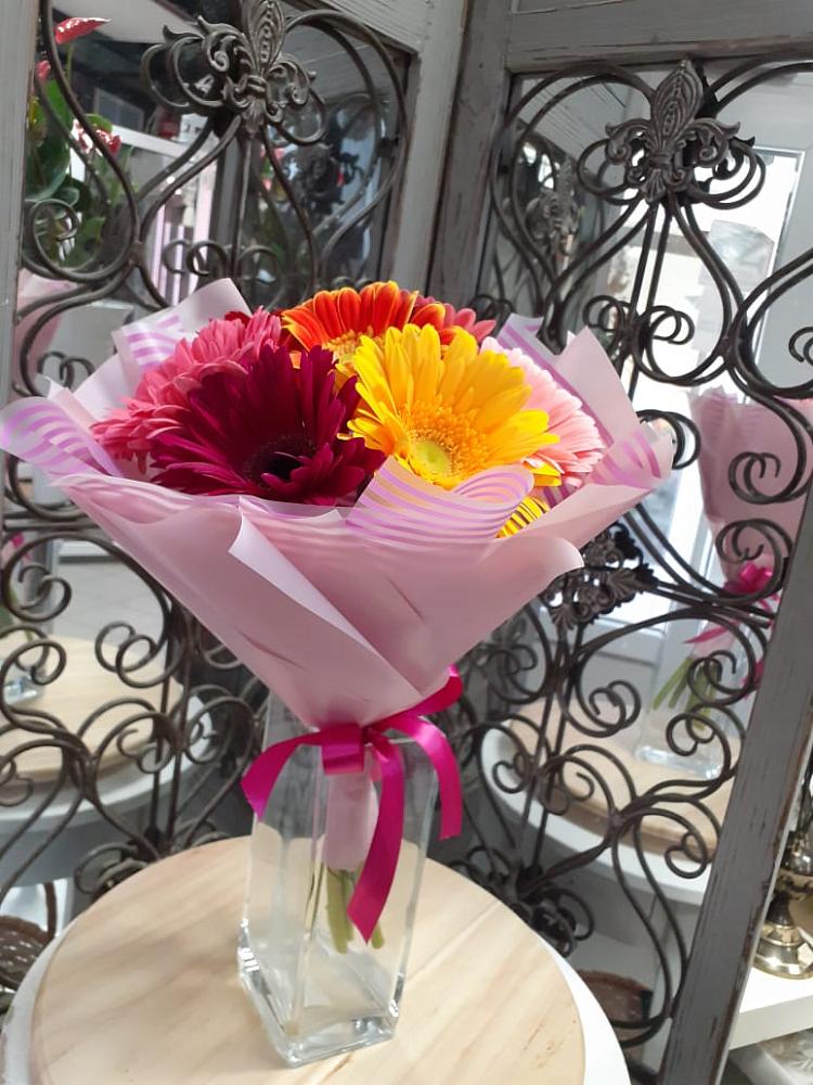 Букет цветов из: Герберы в Вишневогорске