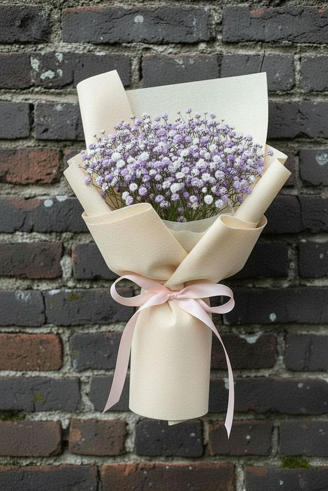 Букет цветов из: Гипсофила в Вишневогорске