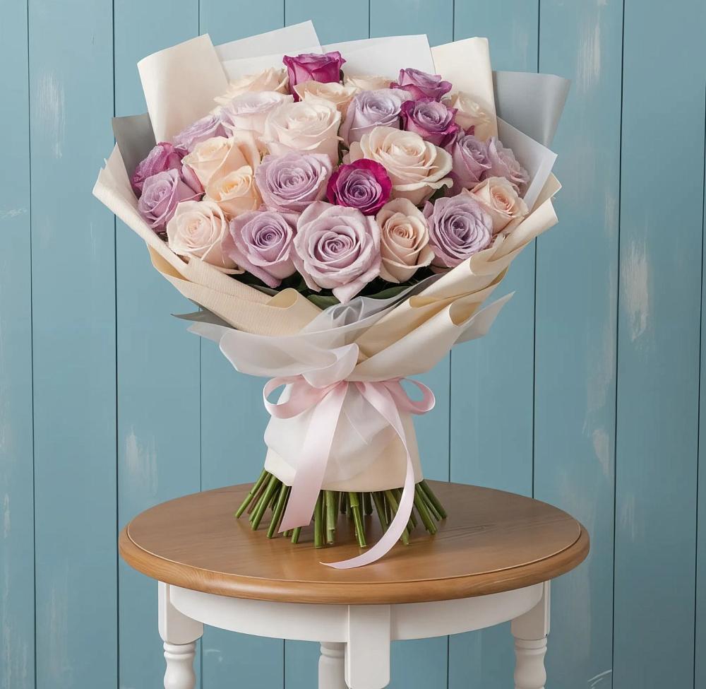 Букет цветов из: Розы в Вишневогорске