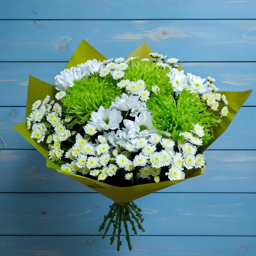 Букет цветов из: Хризантемы в Вишневогорске