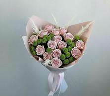 Букет цветов из:  Розы и Хризантемы в Вишневогорске