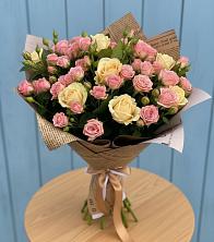 Букет цветов из:  Розы в Вишневогорске