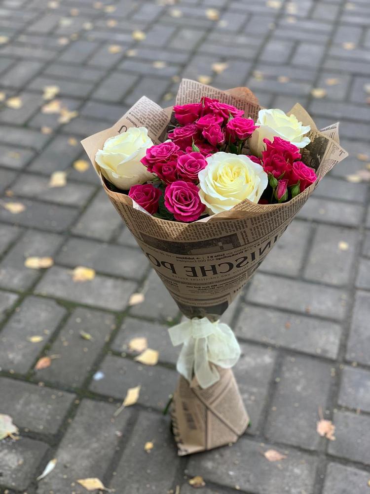 Букет цветов из: Розы в Вишневогорске