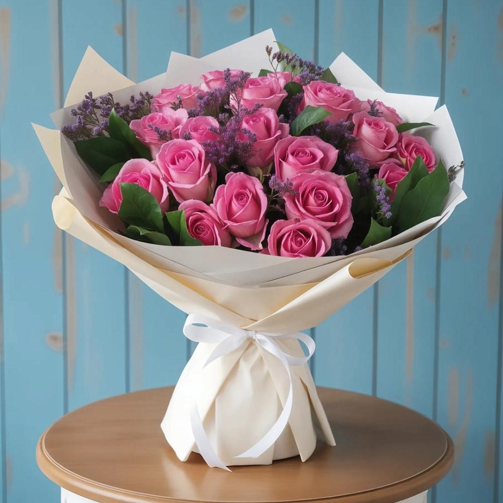 Букет цветов из: Розы в Вишневогорске