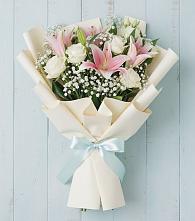 Букет цветов из:  Лилии в Вишневогорске