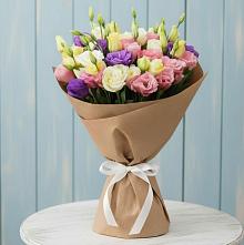 Букет цветов из:  Лизиантусы #REPLACE_PRED# Вишневогорске
